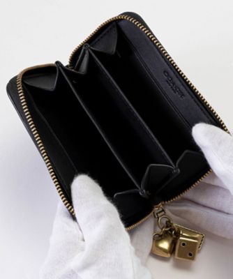 エッセンシャル スモール ジップ アラウンド ウォレット・チャーム